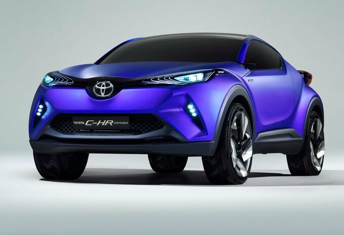 Eerste beelden van Toyota C-HR Concept #1
