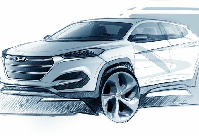 Salon Genève 2015 : Hyundai Tucson, une première ébauche #1