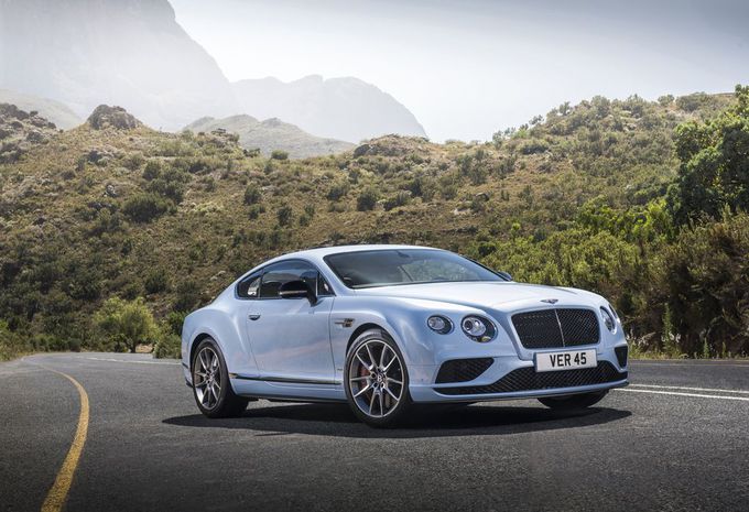 Salon van Genève 2015: Bentley frist het Continental-gamma op #1