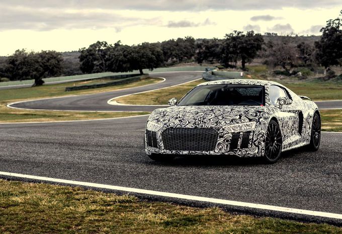 Salon van Genève 2015: Audi R8 komt buiten spelen #2