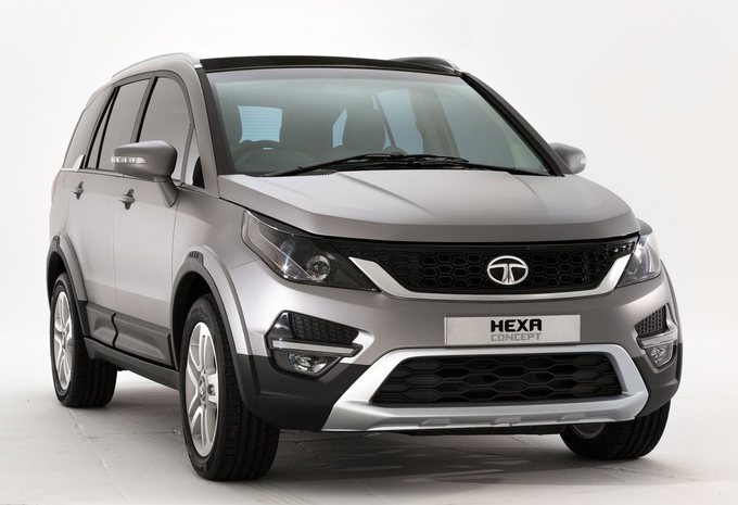 Tata Hexa Concept, een Indische SUV #1