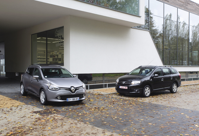 Dacia Logan MCV 1.5 dCi vs Renault Clio GrandTour 1.5 dCi : Broederstrijd #1