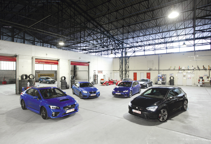 BMW M235i, Seat León Cupra, SubaruWRX STI en Volkswagen Golf R : De vraag van één miljoen #1
