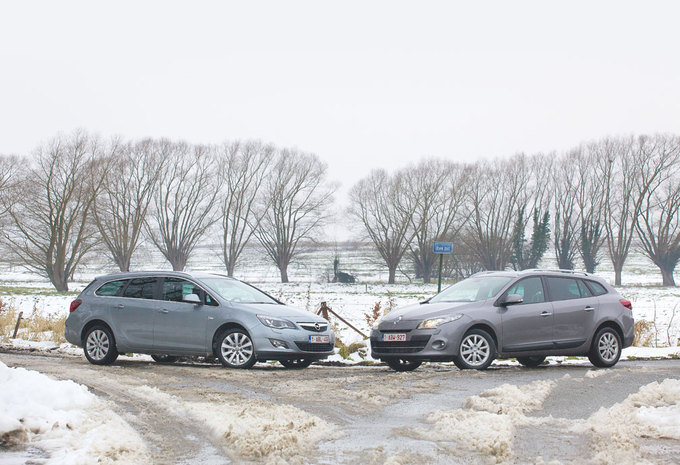 Review Opel Astra Sports Tourer 1 7 Cdti Renault Megane Grandtour 1 9 Dci Kontjes Schudder Autowereld
