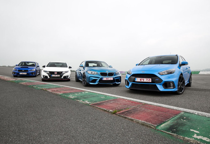 La Ford Focus RS face à 3 rivales #1