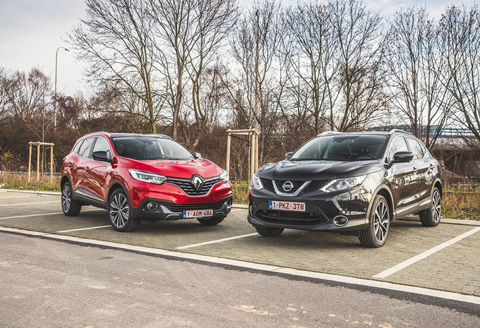 Foto's SEAT ATECA vs. VOLKSWAGEN TIGUAN // NISSAN QASHQAI ...