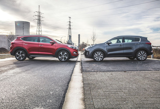 Foto S Seat Ateca Vs Volkswagen Tiguan Nissan Qashqai